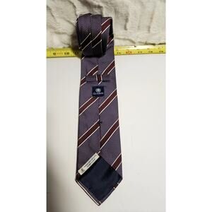 Vintage Gladson Authentic Macclesfield Silk Striped Tie - Cheshire, England